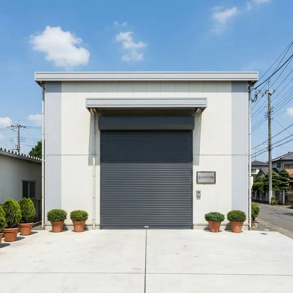電動グリルシャッター新設 施工後（イメージ）