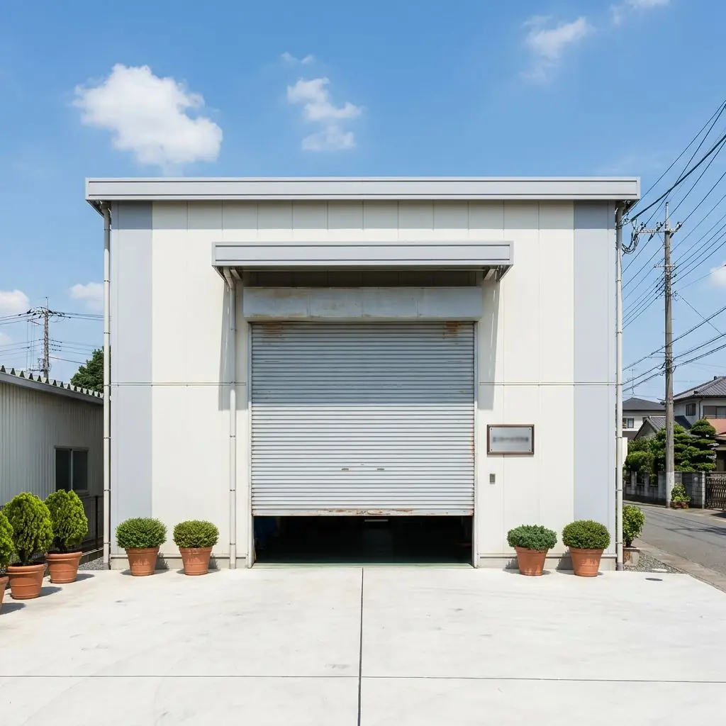 工場のシャッター設備