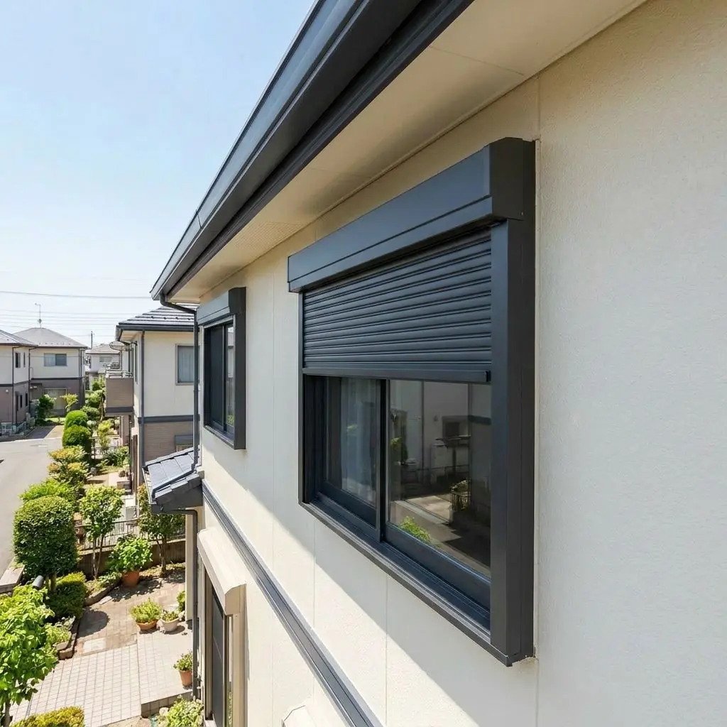 電動窓シャッター新規取付 施工後（イメージ）